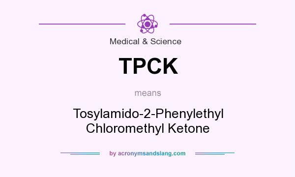 What does TPCK mean? It stands for Tosylamido-2-Phenylethyl Chloromethyl Ketone