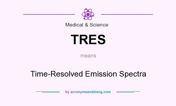 What does TRES mean? It stands for Time-Resolved Emission Spectra