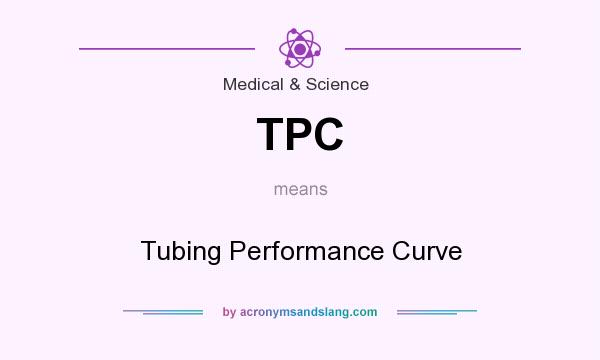 What does TPC mean? It stands for Tubing Performance Curve