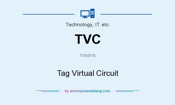 What does TVC mean? It stands for Tag Virtual Circuit