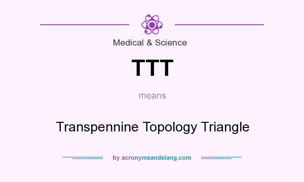 What does TTT mean? It stands for Transpennine Topology Triangle