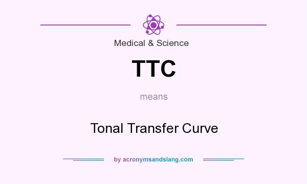 What does TTC mean? It stands for Tonal Transfer Curve