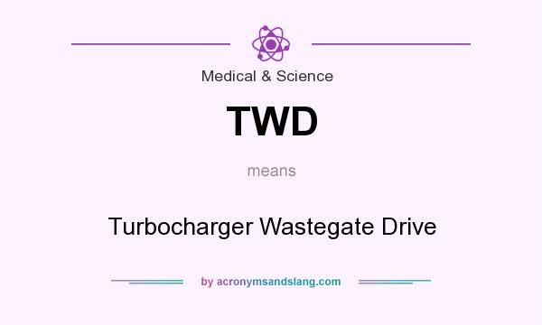 What does TWD mean? It stands for Turbocharger Wastegate Drive