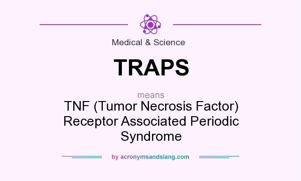 What does TRAPS mean? It stands for TNF (Tumor Necrosis Factor) Receptor Associated Periodic Syndrome