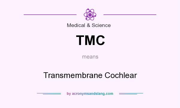 What does TMC mean? It stands for Transmembrane Cochlear