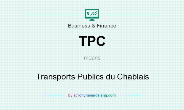 What does TPC mean? It stands for Transports Publics du Chablais