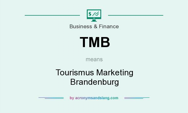 What does TMB mean? It stands for Tourismus Marketing Brandenburg