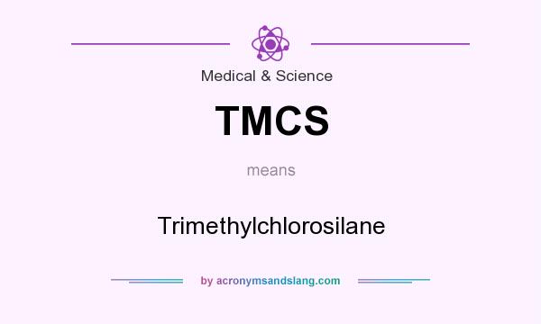 What does TMCS mean? It stands for Trimethylchlorosilane