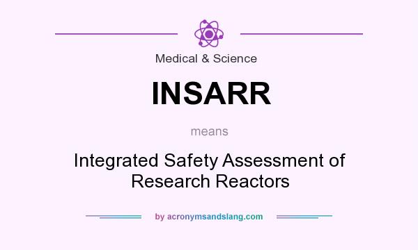 What does INSARR mean? It stands for Integrated Safety Assessment of Research Reactors