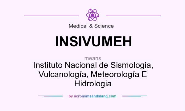 What does INSIVUMEH mean? It stands for Instituto Nacional de Sismologia, Vulcanología, Meteorología E Hidrologia