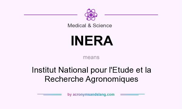 What does INERA mean? It stands for Institut National pour l`Etude et la Recherche Agronomiques