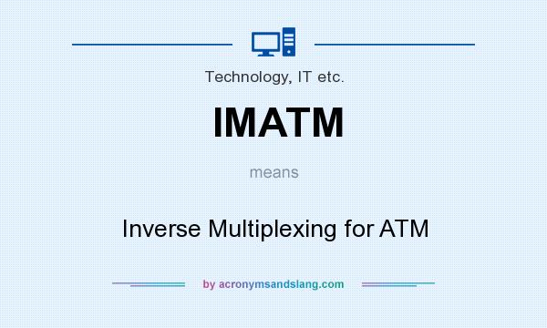 What does IMATM mean? It stands for Inverse Multiplexing for ATM