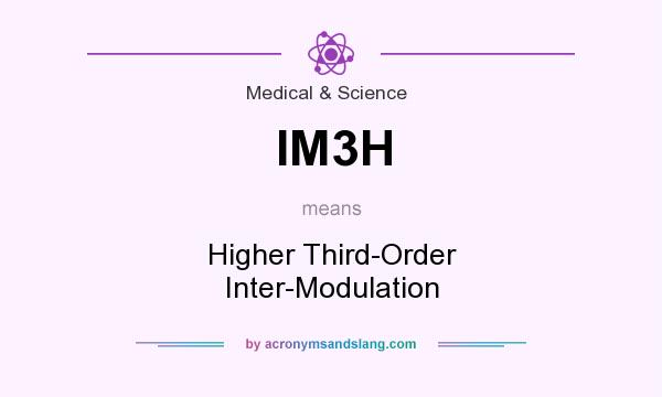 What does IM3H mean? It stands for Higher Third-Order Inter-Modulation