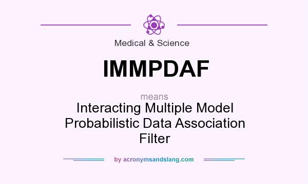 What does IMMPDAF mean? It stands for Interacting Multiple Model Probabilistic Data Association Filter