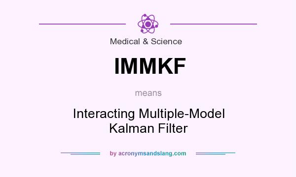What does IMMKF mean? It stands for Interacting Multiple-Model Kalman Filter