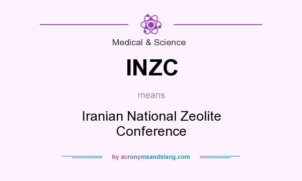What does INZC mean? It stands for Iranian National Zeolite Conference