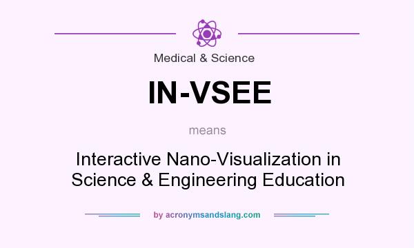 What does IN-VSEE mean? It stands for Interactive Nano-Visualization in Science & Engineering Education