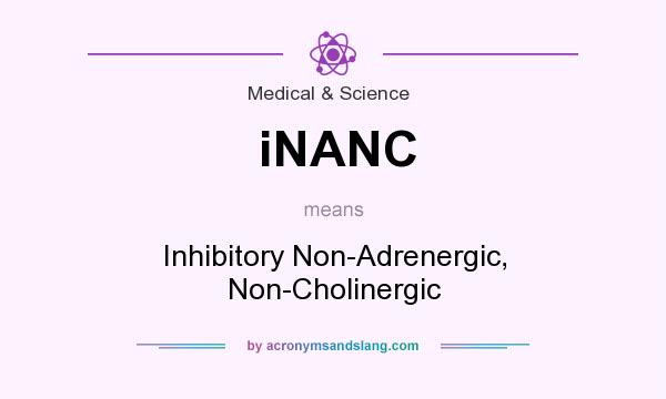What does iNANC mean? It stands for Inhibitory Non-Adrenergic, Non-Cholinergic