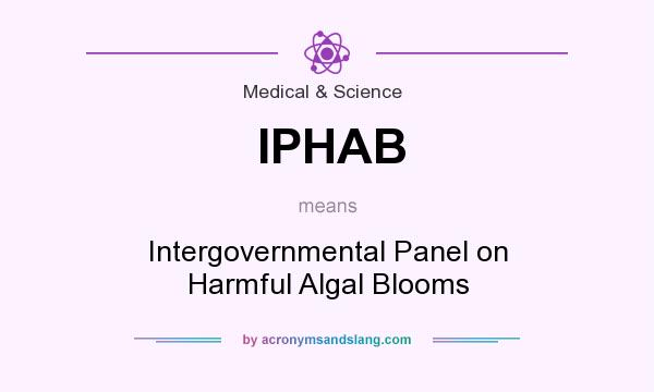 What does IPHAB mean? It stands for Intergovernmental Panel on Harmful Algal Blooms