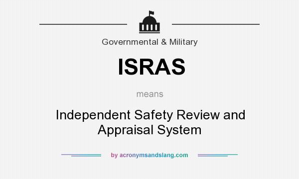 What does ISRAS mean? It stands for Independent Safety Review and Appraisal System