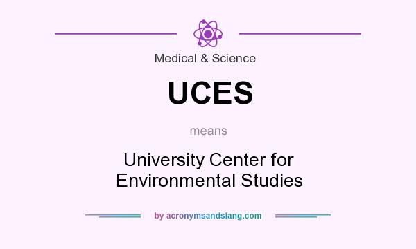 What does UCES mean? It stands for University Center for Environmental Studies