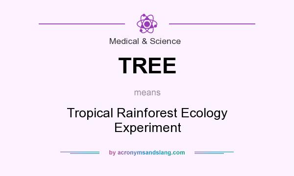 What does TREE mean? It stands for Tropical Rainforest Ecology Experiment