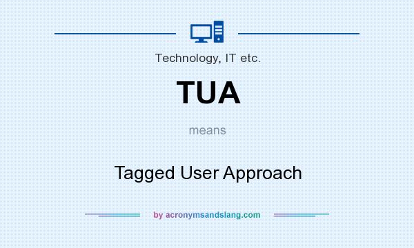 What does TUA mean? It stands for Tagged User Approach