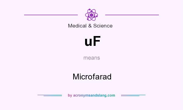 What does uF mean? It stands for Microfarad