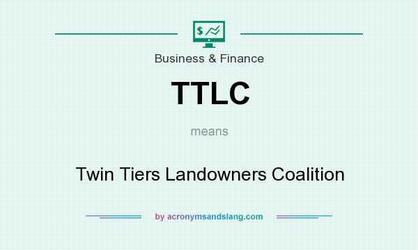 What does TTLC mean? It stands for Twin Tiers Landowners Coalition