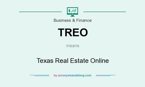 What does TREO mean? It stands for Texas Real Estate Online
