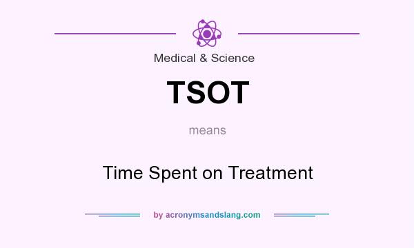 What does TSOT mean? It stands for Time Spent on Treatment