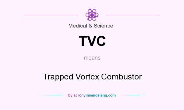 What does TVC mean? It stands for Trapped Vortex Combustor