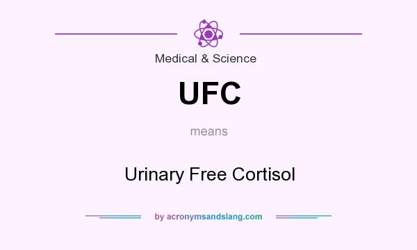 What does UFC mean? It stands for Urinary Free Cortisol