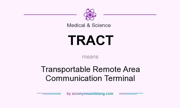 What does TRACT mean? It stands for Transportable Remote Area Communication Terminal