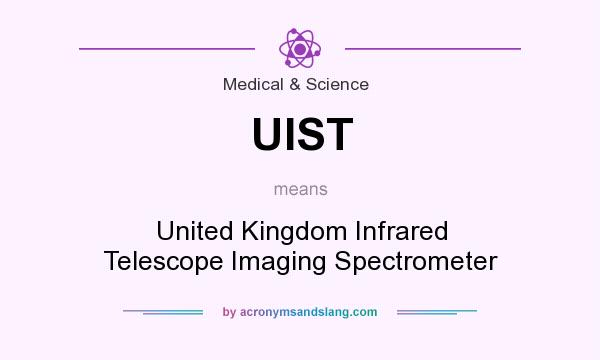 What does UIST mean? It stands for United Kingdom Infrared Telescope Imaging Spectrometer