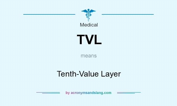 What does TVL mean? It stands for Tenth-Value Layer