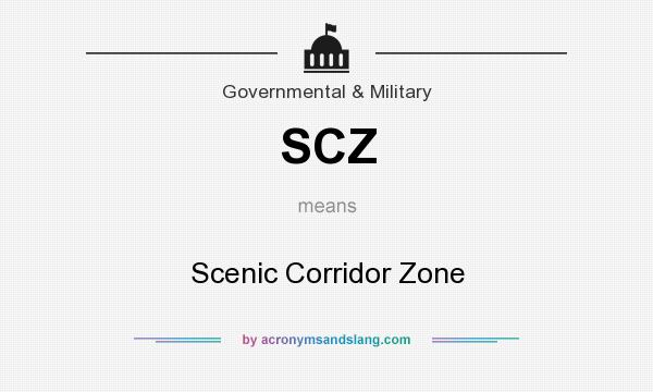 What does SCZ mean? It stands for Scenic Corridor Zone