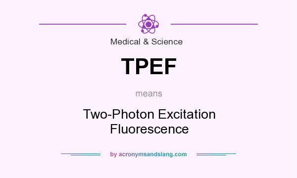 What does TPEF mean? It stands for Two-Photon Excitation Fluorescence