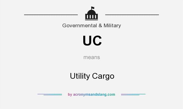 What does UC mean? It stands for Utility Cargo