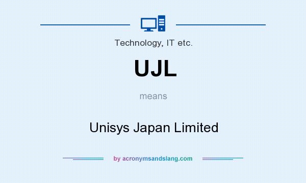 What does UJL mean? It stands for Unisys Japan Limited