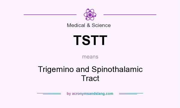 What does TSTT mean? It stands for Trigemino and Spinothalamic Tract