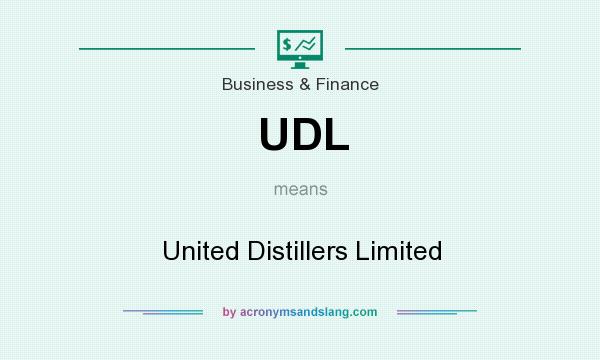 What does UDL mean? It stands for United Distillers Limited