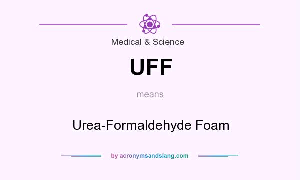 What does UFF mean? It stands for Urea-Formaldehyde Foam