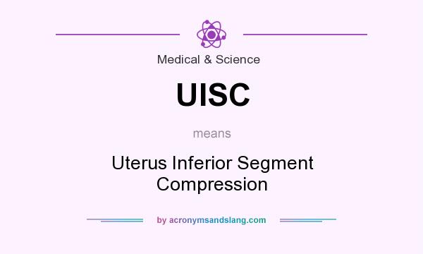 What does UISC mean? It stands for Uterus Inferior Segment Compression