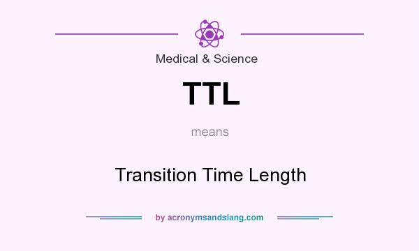 What does TTL mean? It stands for Transition Time Length