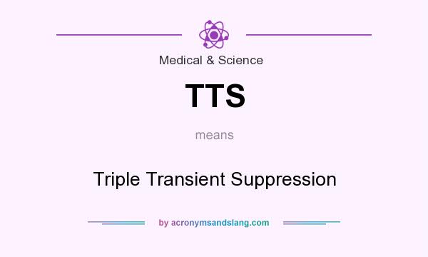 What does TTS mean? It stands for Triple Transient Suppression