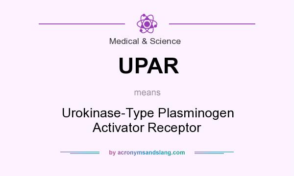 What does UPAR mean? It stands for Urokinase-Type Plasminogen Activator Receptor