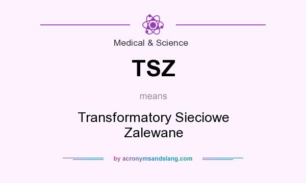 What does TSZ mean? It stands for Transformatory Sieciowe Zalewane