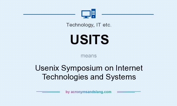 What does USITS mean? It stands for Usenix Symposium on Internet Technologies and Systems