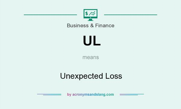 What does UL mean? It stands for Unexpected Loss